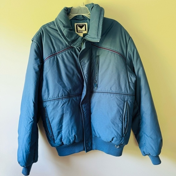 Men’s Obermeyer Banff Blue Coat Jacket Ski Snow